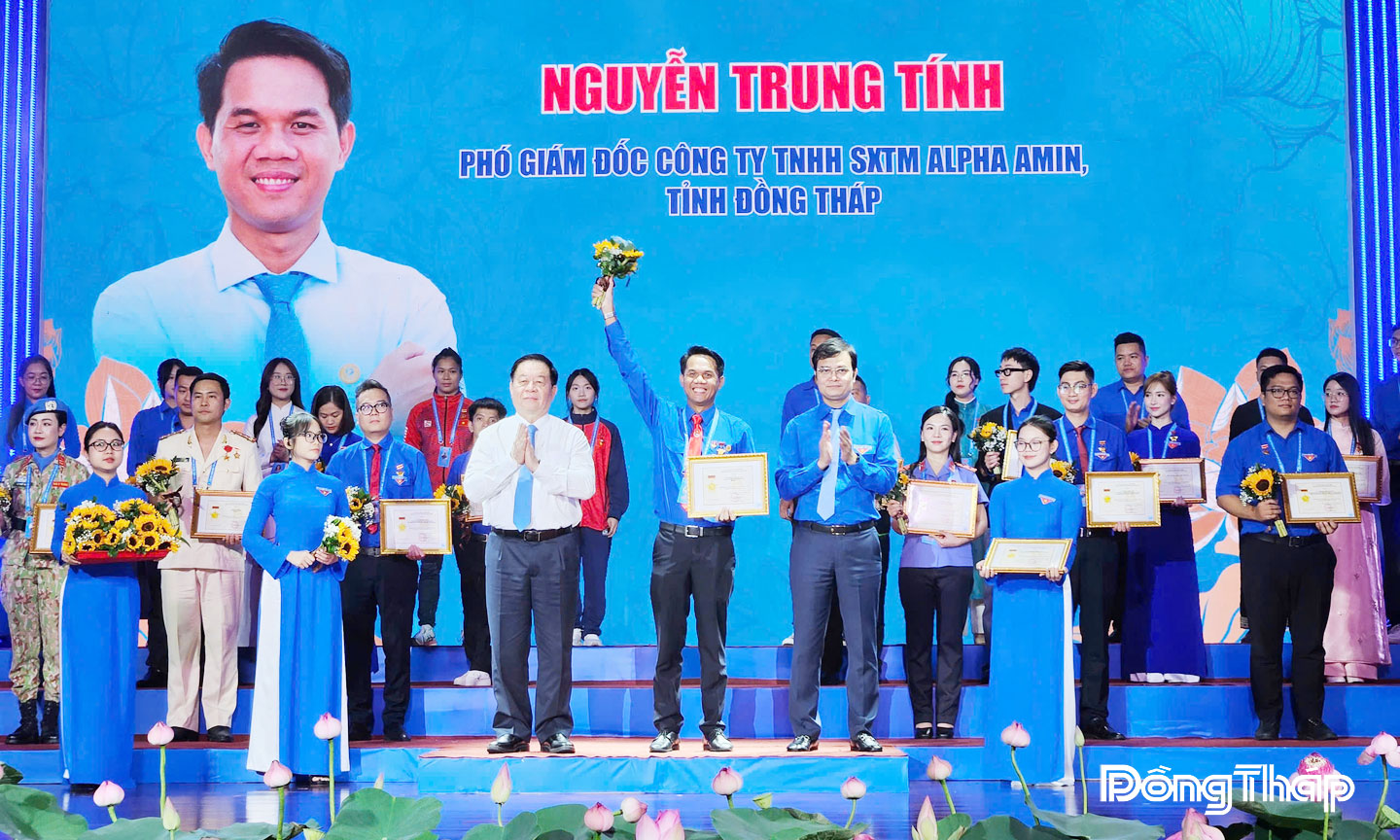 Description: Anh Nguyễn Trung Tính được tuyên dương là  Thanh niên tiên tiến làm theo lời Bác toàn quốc  lần thứ VIII - năm 2025.